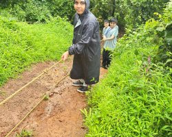 Std VIII Field trip to Forganic farm Khopoli